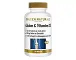 De Online Drogist Golden Naturals Calcium & Vitamine D3 Tabletten aanbieding