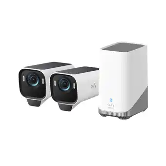 MediaMarkt Eufy Eufycam S3 Pro 2+1 Slimme Binnen- / Buitencamera Wit aanbieding