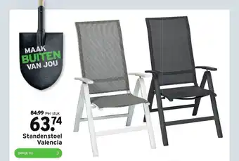 GAMMA Standenstoel valencia aanbieding