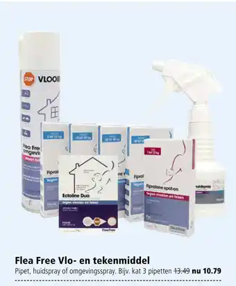 Welkoop Flea free vlo- en tekenmiddel aanbieding