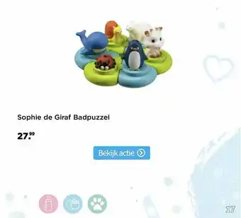 Plein.nl Sophie De Giraf Badpuzzel aanbieding