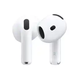 MediaMarkt Apple Draadloze Oordopjes Airpods 4 Actieve Ruisonderdrukking + Oplaadcase Wit aanbieding