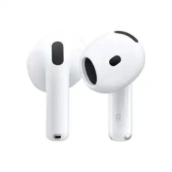 MediaMarkt Apple Draadloze Oordopjes Airpods 4 Actieve Ruisonderdrukking + Oplaadcase Wit aanbieding
