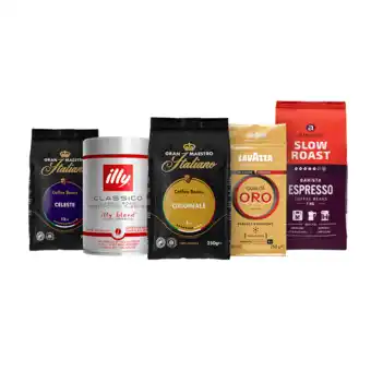 Koffievoordeel.nl Black Friday pakket Top-5 Beste Koffiebonen - 2 KG aanbieding