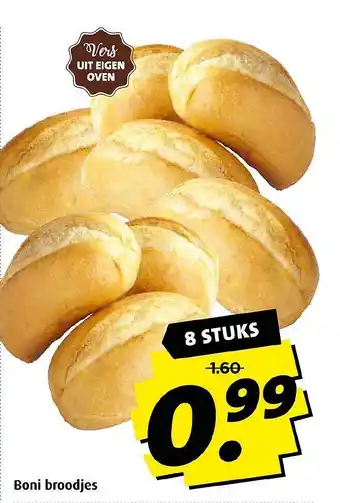 Boni Boni broodjes aanbieding