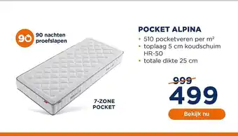 TotaalBED Pocket Alpina aanbieding