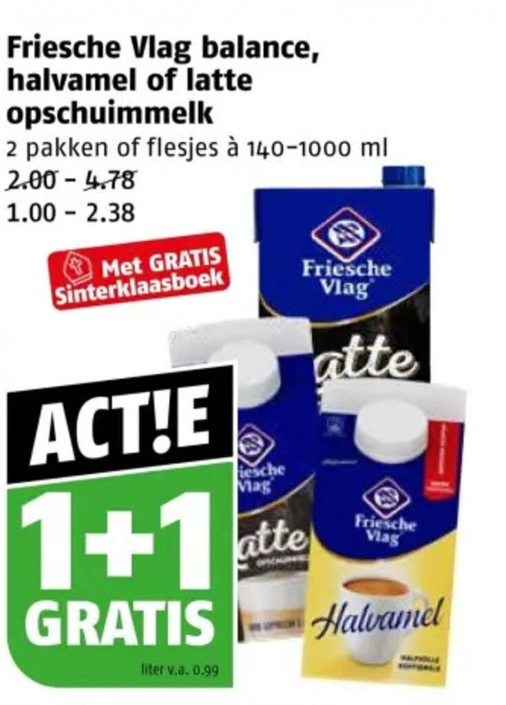 Friesche Vlag Volle Melk 1 Liter Tray - View #9