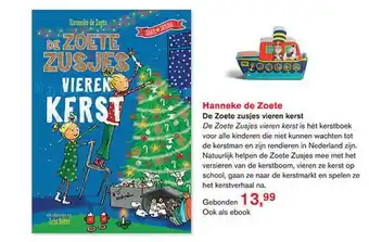 Libris Hanneke De Zoete De Zoete Zushes Vieren Kerst aanbieding