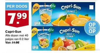 Hoogvliet Capri-sun 0.2 liter aanbieding