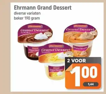 Dagwinkel Ehrmann Grand Dessert aanbieding