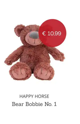 Baby Plus HAPPY HORSE Bear Bobbie No. 1 aanbieding