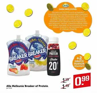 Coop Alle melkunie breaker of protein aanbieding