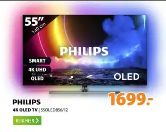 Expert Philips 4K OLED TV | 55OLED856-12 aanbieding