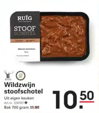 Sligro Wildzwijn stoofschotel aanbieding