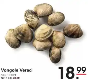 Sligro Vongole Veraci aanbieding