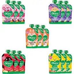 Albert Heijn Olvarit Knijpfruit 12+ mnd variatiemenu 15-pack aanbieding