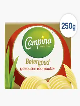 Flink Campina Botergoud gezouten roomboter 250g aanbieding