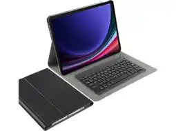 MediaMarkt Just In Case Luxe Keyboard Galaxy Tab S9+/s9 Fe+ Tablethoes aanbieding
