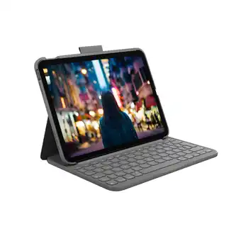 MediaMarkt Logitech Slim Folio Kb Case Ipad (10e Gen) aanbieding