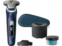 MediaMarkt Philips Limited Edition 9000 Series Space-grade Steel S9980/54 Scheerapparaat Blauw aanbieding