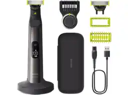 MediaMarkt Philips Oneblade Pro 360 Face + Body Qp6652/61 Multigroomer Chroom aanbieding