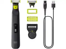 MediaMarkt Philips Oneblade Pro 360 Face + Body Qp6542/15 Multigroomer Zwart aanbieding