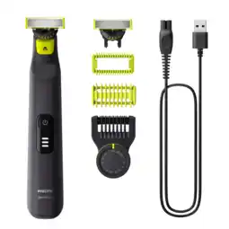 MediaMarkt Philips Oneblade Pro 360 Face + Body Qp6542/15 Multigroomer Zwart aanbieding