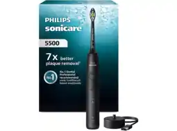 MediaMarkt Philips Sonicare 5500 Series Hx7111/01 Elektrische Tandenborstel Zwart aanbieding