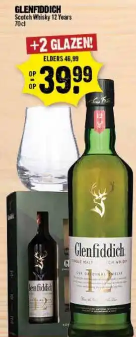 Dirck 3 Glenfiddich aanbieding