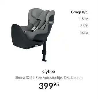 Babypark Cybex Sirona SX2 i-Size Autostoeltje. Div. kleuren aanbieding