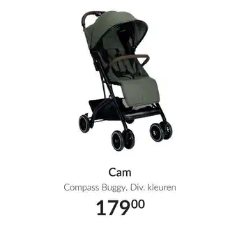 Babypark Cam Compass Buggy. Div. kleuren aanbieding