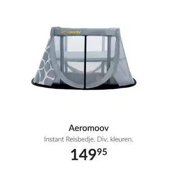 Babypark Aeromoov Instant Reisbedje. Div. kleuren. aanbieding