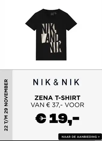 Batavia Stad Nik & Nik Zena T-Shirt aanbieding