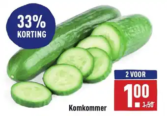 ALDI Komkommer 2 stuks aanbieding