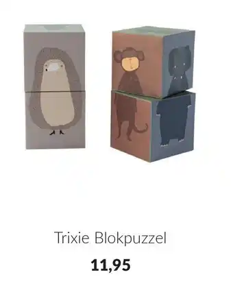 Babypark Trixie Blokpuzzel aanbieding