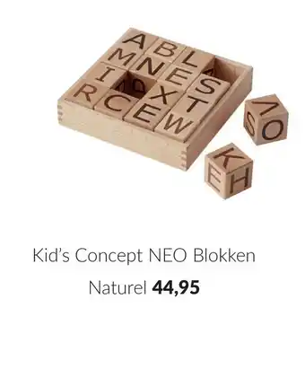 Babypark Kid's Concept NEO Blokken aanbieding