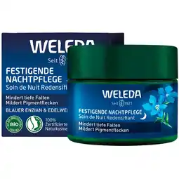 Douglas Weleda Blauer Verstevigende nachtverzorging Gentiaan & Edelweiss aanbieding