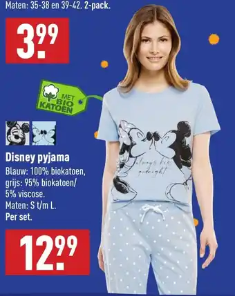 ALDI Disney pyjama aanbieding