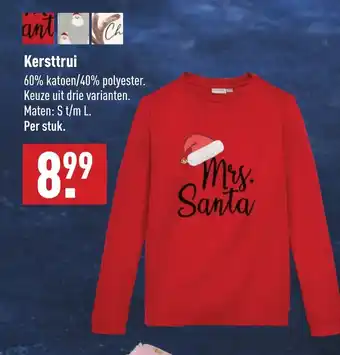 ALDI Kersttrui aanbieding