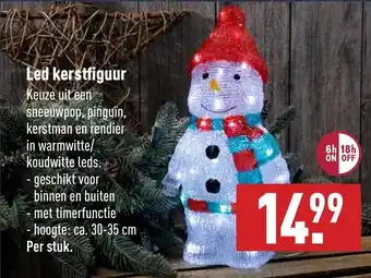 ALDI Led kerstfiguur aanbieding