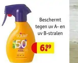 Kruidvat Kruidvat Solait 50+ SPF Kids aanbieding