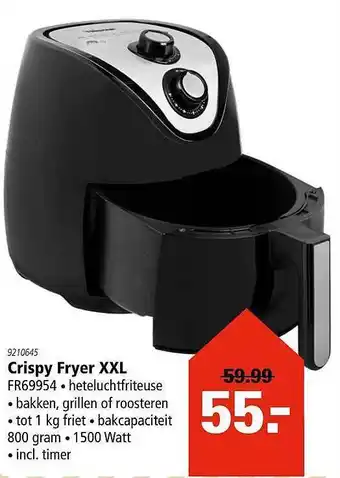 Marskramer Crispy Fryer XXL aanbieding