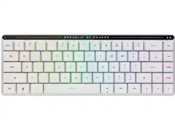 MediaMarkt Asus Rog Falchion Bedraad En Draadloos Gamingtoetsenbord Wit aanbieding