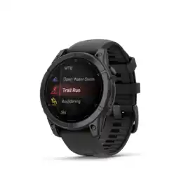 MediaMarkt Garmin Fenix E Smartwatch Grijs-zwart aanbieding