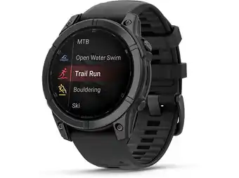 MediaMarkt Garmin Fenix E Smartwatch Grijs-zwart aanbieding