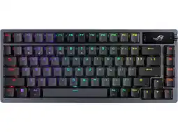 MediaMarkt Asus Rog Azoth Bedraad En Draadloos Gamingtoetsenbord Zwart aanbieding