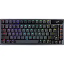 MediaMarkt Asus Rog Azoth Bedraad En Draadloos Gamingtoetsenbord Zwart aanbieding
