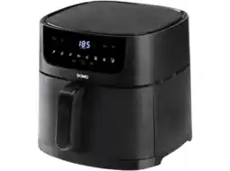MediaMarkt Domo Airfryer - 8 L 1800 W Heteluchtfriteuse Zwart aanbieding