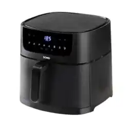 MediaMarkt Domo Airfryer - 8 L 1800 W Heteluchtfriteuse Zwart aanbieding