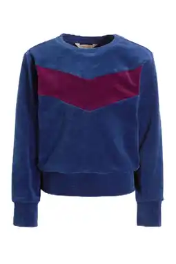 Wehkamp Orange Stars sweater Rumi donkerblauw aanbieding